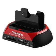 1 PCS TCCS862US Dual Slots IDE SATA External Enclosure Hard Drive Docking picture