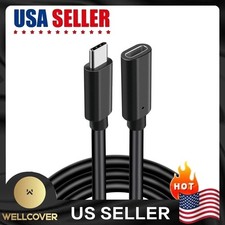 1.3/6.5 Feet Type C USB 3.1 Male to USB-C Female Extension Data Cable Cord NEW picture