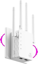 WiFi Extender, WiFi Extender Signal Booster Dual-Band(5.0G&2.4G) AC1200Mbps 10X picture