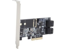 IO CREST Internal 5 Port Non-Raid SATA III 6GB/S Pci-E X4 Controller Card picture