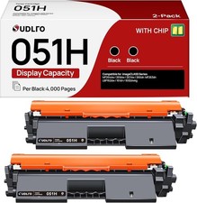 2 pack 051H For Canon ImageClass LBP162dw Black Compatible Toner Cartridge picture