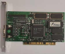Venus 64V+ PCI Graphics Card (S3 Trio64V+, 86C765, 2MB, Retro, 1996) picture