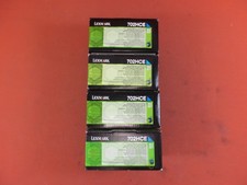 4x Genuine Lexmark 702HCE Cyan Original Packaging picture