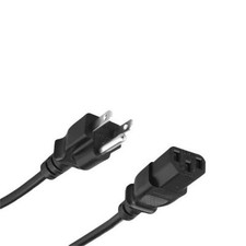 1FT-25FT USA AC Power Cord NEMA5-15P/IEC320 C13 SJT 14AWG 15A 125V Heavy Duty picture