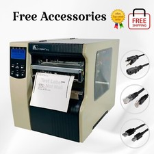 Zebra 170Xi4 Wide Thermal Transfer Label Printer 300 dpi Cutter LAN USB Serial picture
