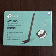 Tp-Link AC1300 High Grain Wireless Dual Band USB Adapter (Archer T3U Plus) picture