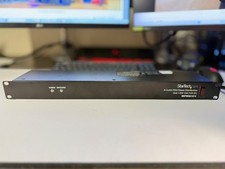 StarTech 8 Outlet Horizontal 1U Rack Mount PDU Power Strip picture