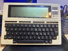 Working Vintage Radio Shack TRS-80 Model 100 Portable Computer w/ Case picture