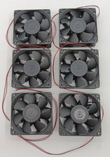 MARTECH 120MM HI AIRFLOW FAN 12V 2.7A 32.4W HI SPEED DIY INDUSTRIAL 2-WIRE - 6PK picture