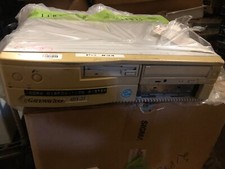Vintage Retro PC Case Beige Computer Case AT mid Desktop Gateway 4 dx 486 d12 picture