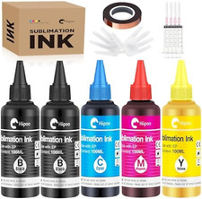 Hiipoo 500ML Sublimation Ink Refill for ET2400 ET-2720 ET-2760 ET-2800 ET-2803 E picture