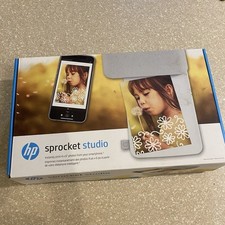 HP Sprocket Studio Digital Bluetooth Laser Photo Printer 4x6