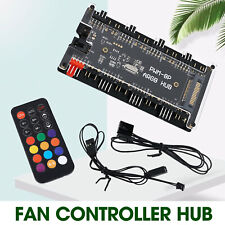 8 RGB / ARGB Strip Fan Controller Hub Splitter for Desktop Computer PC AURA SYkg picture
