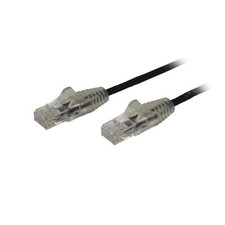 Startech N6Pat6Bks 6Ft Black Cat6 Ethernet Cable Slim Snagless Rj45 Utp picture