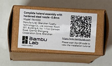 Complete Hotend Assembly with Hardened Steel Nozzle 0.8mm for X1C FAH003 picture