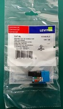Leviton 5G108-RL5 Cat 5e 8-Wire QuickPort Adaptor Jack, Pack of 10 picture