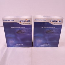 Masscool 80mm Cooling Fan ISO 9001 Certified FD08025S1M3/4 Lot of Two New in Box picture