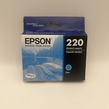Epson (T220220) Cyan Standard Capacity Ink Cartridge, EXP 04/2023, Brand NEW picture