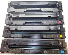 4 sets Virgin Genuine EMPTY HP W2110X - W2113X Toner Cartridges 206X w/ OEM CHIP picture