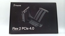 Fractal Design Flex 2 PCIe 4.0 Black Vertical GPU Riser With Bracket Kit ATX picture