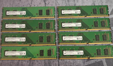Lot of 8 Micron 4GB DDR4-2400 MTA4ATF51264AZ-2G3B1 Desktop Memory Stick 32GB Kit picture