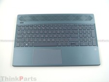 New/Orig HP Pavilion 15-CS 15-CW Palmrest Keyboard Bezel Latin BL L49391-001 UMA picture