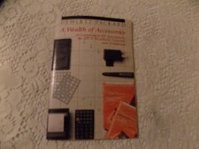RARE 1987 Hewlett-Packard A Wealth Of Accessories HP-71 HP Calculators Guidebook picture