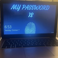 Brand New HP Pink And Black Laptop picture