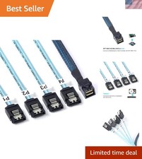 2Pack SFF-8643 to SATA:1M Mini-SAS to SATA Forward Breakout picture