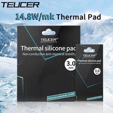 TEUCER 14.8W/mK Thermal Pad 120x120mm CPU GPU Heatsink Cooling Silicone Sheet picture