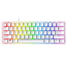 Razer Huntsman Mini Mercury 60% with Clicky-Purple Switch: Gaming Keyboard, USB- picture