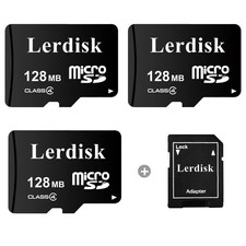 Factory Wholesale Micro SD Card 128MB (0.12GB) Pack of 3 in Bulk Low Capacity... picture