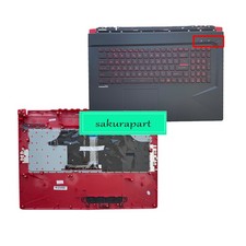 New For MSI GL73 MS-17C4 MS-17C5 MS-17C6 Upper Case Palmrest Cover Backlight US picture