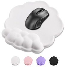 Mouse Pad Wrist Support Cloud Mousepad with Memory Foam Wrist Rest Non-Slip PU B picture