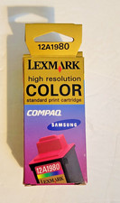Lexmark 80 Color Ink Cartridge 12A1980 Genuine Factory Sealed New picture
