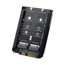 NFHK Dual NGFF B+M Key M.2 SSD Card JBOD Raid0 Span Bridge to 2.5inch SATA picture