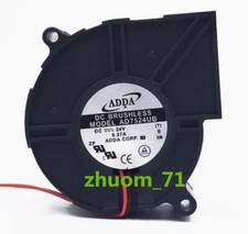 1PC ADDA AD7524UB 7530 24V 7.5CM 3-wire projector inverter cooling fan picture
