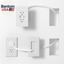 In Wall Cable Management Kit,Recessed Outlet Box for Wall Mount Tv,Recessed Powe picture