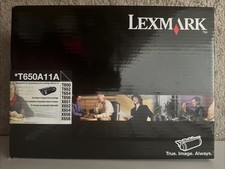 Genuine Lexmark T650A11A Black Toner Cartridge T650 T652 T654 656 ( New/ Sealed) picture