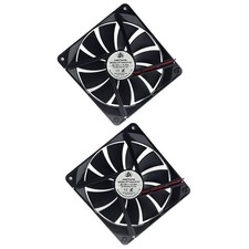 2Pcs Fit For Poweryear HT12025H12S 12V 0.35A 12CM 12025 Cooling Fan 2-wire US picture
