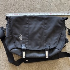 Timbuk2 Black Nylon Messenger Laptop Bag 15 Inch Laptop Computer Bag picture