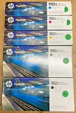 Genuine HP T0B27A Cyan + T0B28A Magenta + T0B29A Yellow + 2 T0B30A Black Ink Set picture