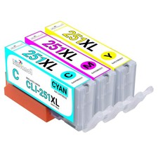 non-OEM Ink Cartridge for Canon 250XL 251XL fits MG7520 5622 5420  picture