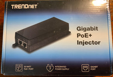 Brand New Sealed Trendnet  TPE-115GI PoE+ Full Duplex Gigabit Injector picture