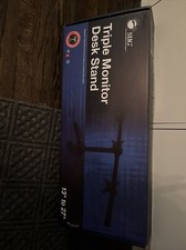 Triple Monitor Desk Stand - Up to 27-inch Screen picture