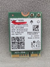 Killer AX1650i WLAN WIFI 6 Bluetooth 5.0 Mini PCI Module Intel Network card picture