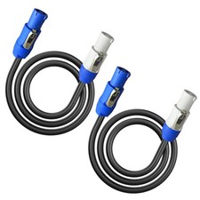 PowerCon Power Cables 16AWG 3Pin PowerCon Extension Cable 2 PCS Wire picture