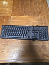 HP SK-2085 Wired USB Full-Size Standard QWERTY English Keyboard Black picture