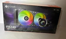 New Sealed ID-COOLING FX240 INF CPU Water Cooler AMD AND INTEL picture