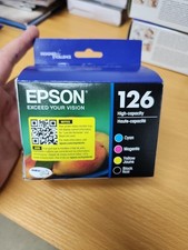 Epson 126 T126120-BCS Black/Cyan/Magenta/Yellow Ink Cartridges - 4 Pieces picture
